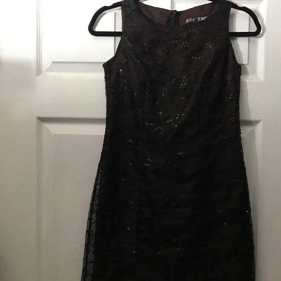 Betsey Johnson Black Mini Dress - Picture 1 of 5